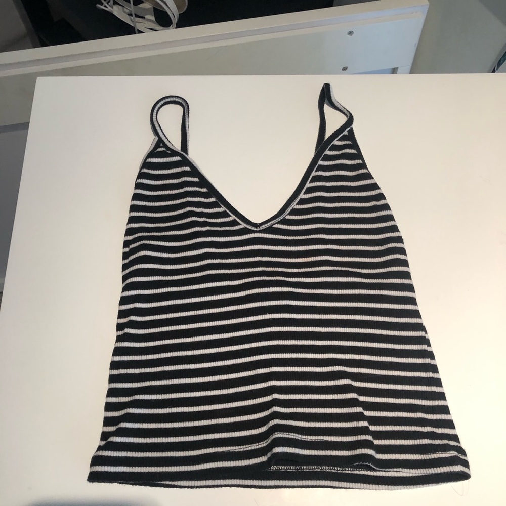 striped brandy melville tank